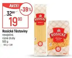 Globus Rosické Těstoviny nabídka