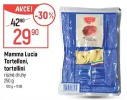 Globus Mamma Lucia Tortelloni, tortellini nabídka