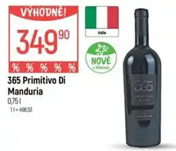 Globus 365 Primitivo Di Manduria nabídka