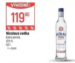 Globus Nicolaus vodka Extra Jemná nabídka