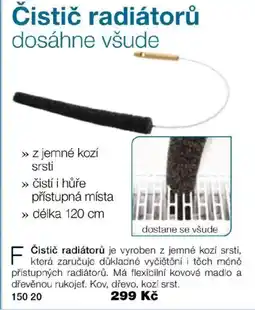 Decodoma Čistič radiátorů nabídka