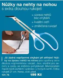 Decodoma Nůžky na nehty na nohou s extra dlouhou rukojetí nabídka