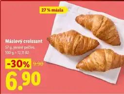 Lidl Máslový croissant nabídka