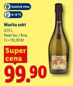 Lidl Mucha sekt nabídka