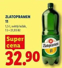 Lidl Zlatopramen 11 nabídka