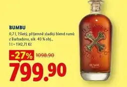 Lidl BUMBU nabídka