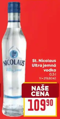 Billa Nicolaus ultrajemná vodka nabídka