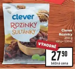 Billa Clever rozinky sultánky nabídka