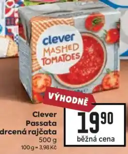 Billa Clever Passata drcená rajčata nabídka