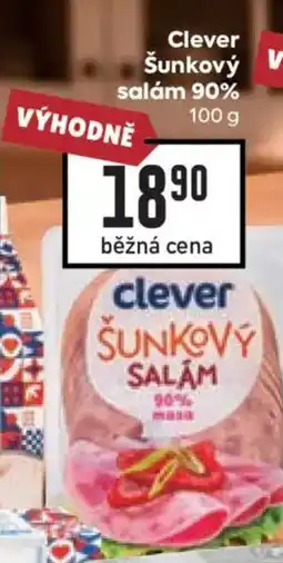 Billa Clever šunkový salám nabídka