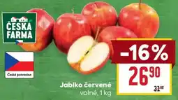 Billa Česká farma jablko červené nabídka
