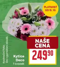 Billa Deco Kytice nabídka