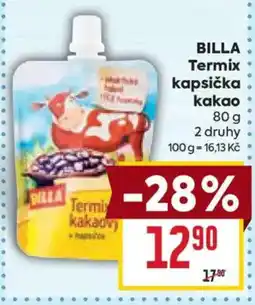 Billa Billatermix kapsička kakao nabídka