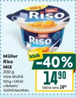 Billa Müller Riso Mix nabídka