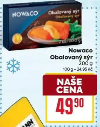 Billa Nowaco obalovaný sýr nabídka