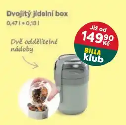 Billa Billa klub dvojitý jídelní box nabídka