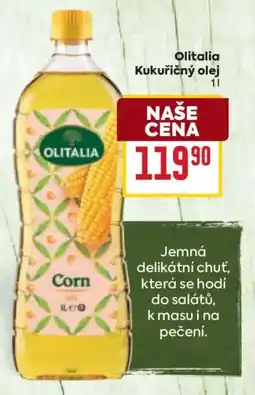 Billa Olitalia kukuřičný olej nabídka