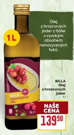 Billa Billa olej z hroznových jader nabídka