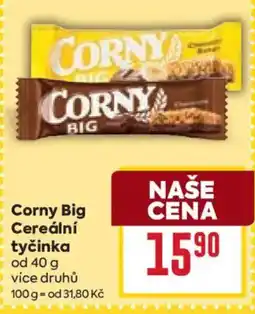 Billa Corny Big cereální tyčinka nabídka