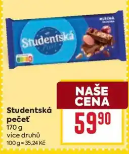 Billa Studentská pečeť nabídka