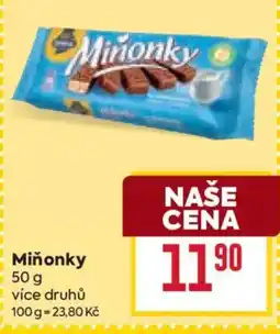 Billa Miňonky nabídka