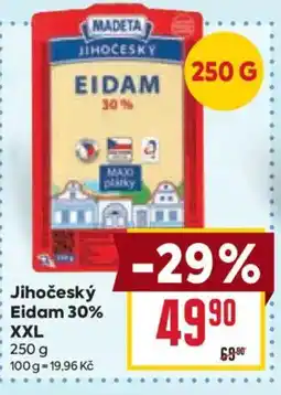 Billa Madeta jihocesky eidam 30% nabídka