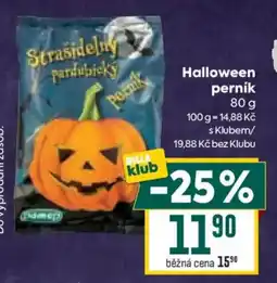 Billa Billa klub Halloween perník nabídka