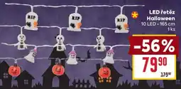 Billa LED řetěz Halloween nabídka