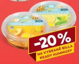 Billa Billa ready hummusy nabídka