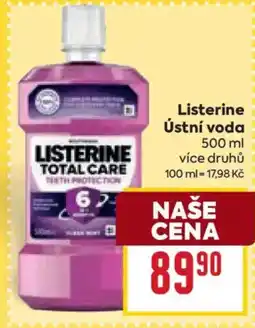 Billa Listerine ústní voda nabídka