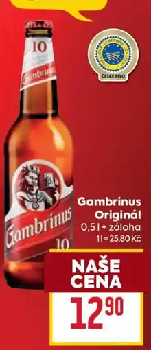 Billa Gambrinus Original nabídka