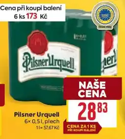 Billa Pilsner Urquell nabídka