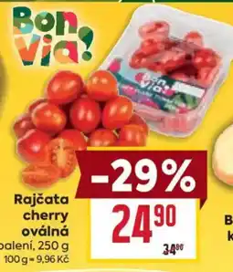 Billa Bon Via! rajčata cherry oválná nabídka