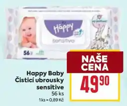 Billa Happy Baby čistící ubrousky sensitive nabídka