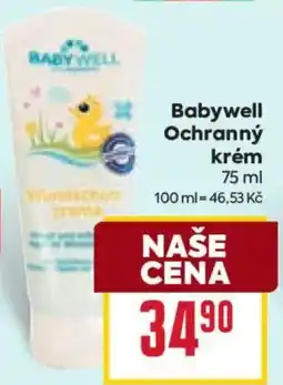 Billa Babywell ochranný krém nabídka