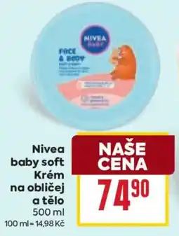 Billa Nivea baby soft nabídka