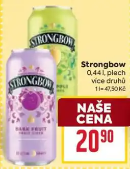Billa Strongbow dark fruit nabídka