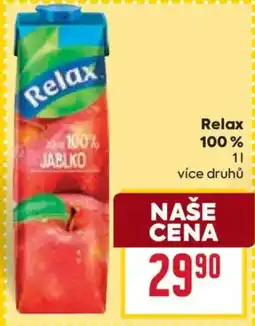 Billa Relax 100 % jablko nabídka