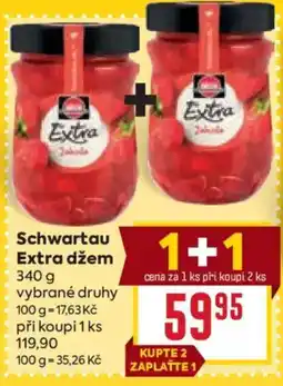 Billa Schwartau Extra džem nabídka