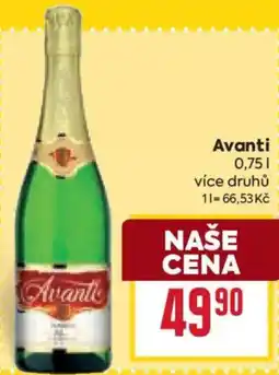 Billa Avanti nabídka