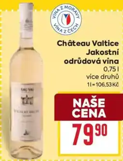 Billa Château Valtice nabídka