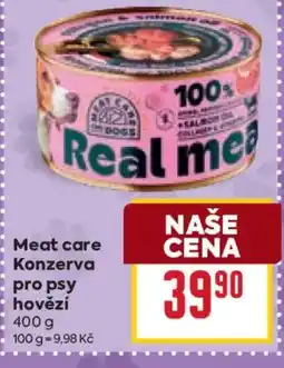 Billa Real meat Meat care nabídka