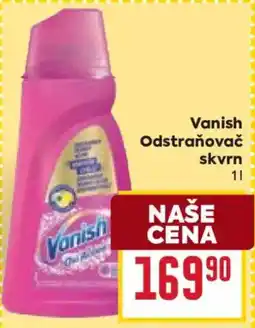 Billa Vanish odstraňovač skvrn nabídka