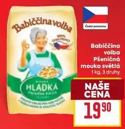Billa Babičina volba Pšeničná mouka světlá nabídka