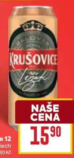 Billa Krušovice ležák nabídka