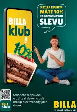 Billa Billa klub nabídka