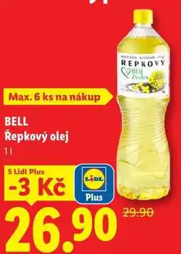Lidl BELL Řepkový olej, 11 nabídka