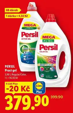 Lidl PERSIL Prací gel, 3,96 1 nabídka