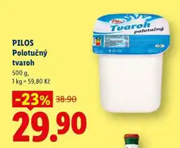 Lidl Pilos POLOTUČNÝ TVAROH nabídka