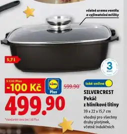 Lidl Silvercrest Pekáč z hliníkové litiny nabídka